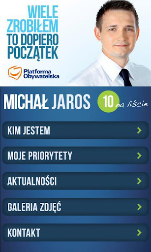 M&oacute;j Poseł Michał Jaros截图1