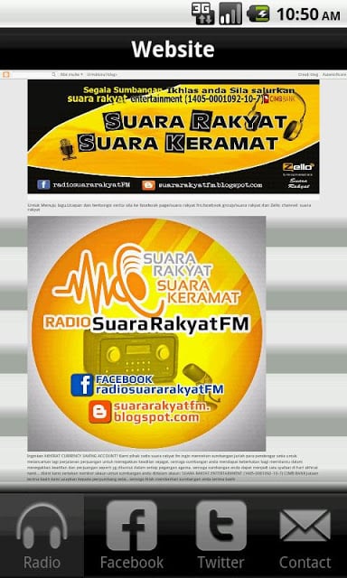 Suara Rakyat Fm截图1