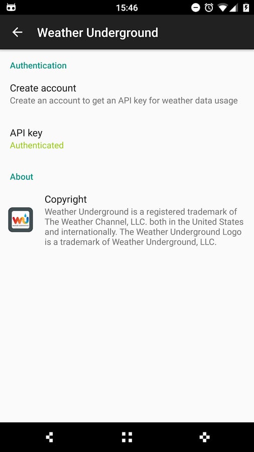 WU CM Weather Provider截图2