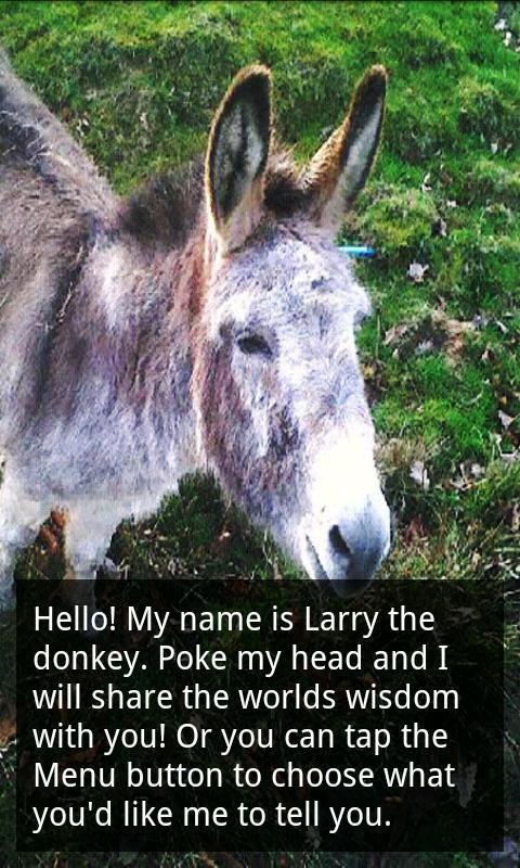 Larry the motivational donkey (which is a horse)截图2