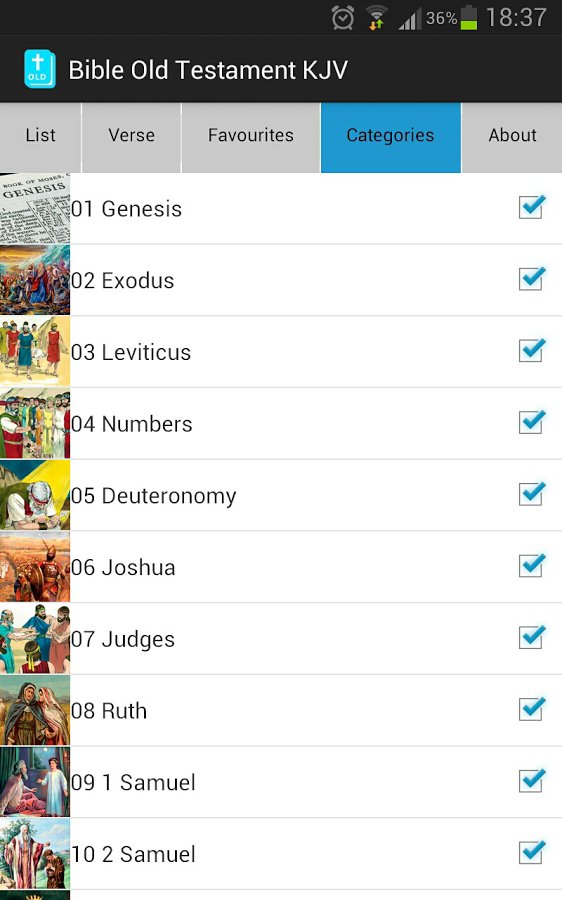 Bible Old Testament KJV截图9