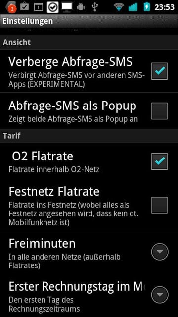 Netzabfrage O2截图2