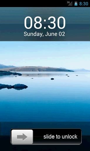 iPhone lock Screen Theme截图3