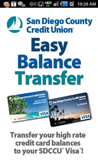 SDCCU Easy Balance Transfer截图3