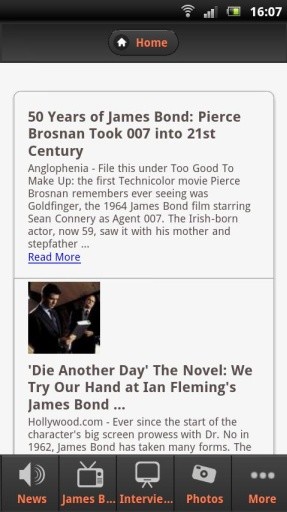 Pierce Brosnan Fans App截图2