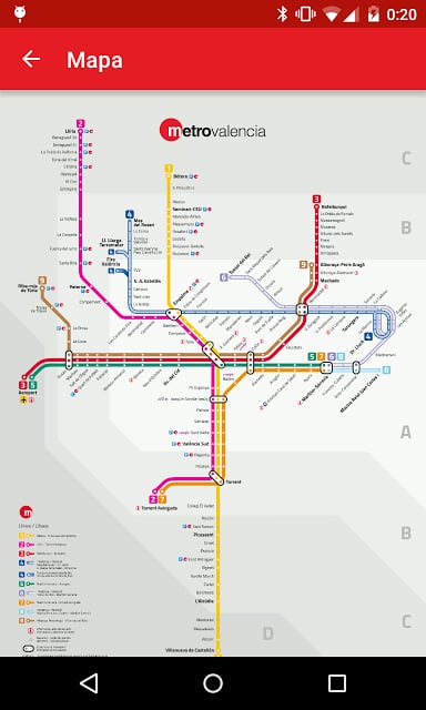 Metro Valencia截图3