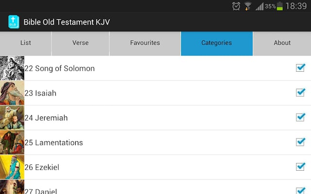 Bible Old Testament KJV截图11