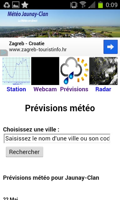 M&eacute;t&eacute;o Jaunay-Clan截图1