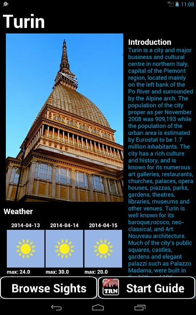 Turin Guide截图6