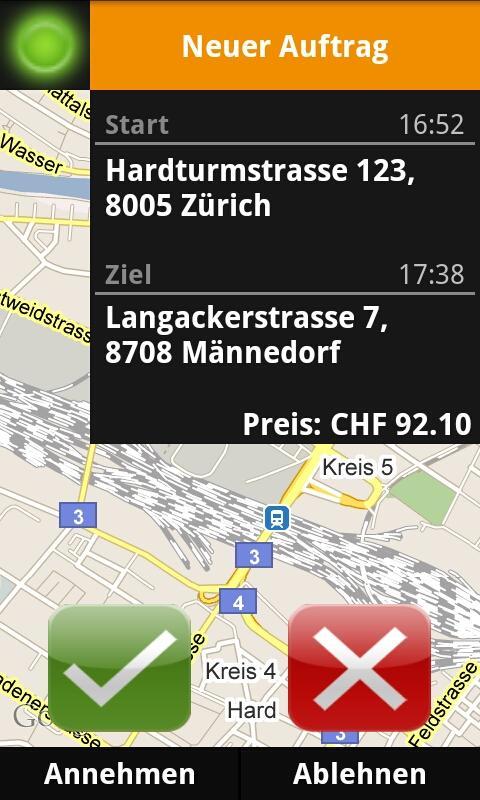 cabtus Driver - Taxifahrer App截图1