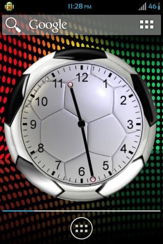 Analog Clock Football Fans截图6