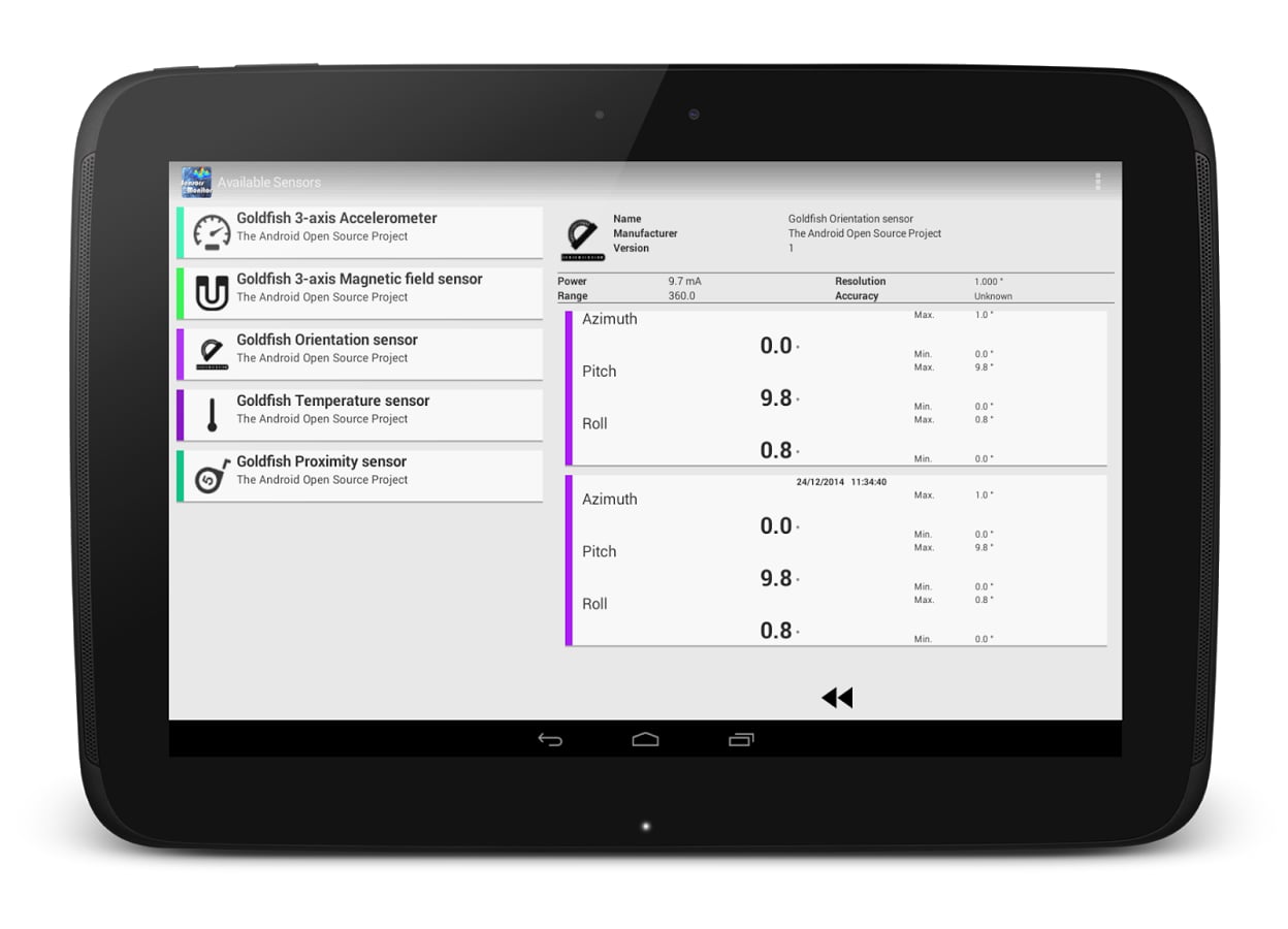 Sensor Monitor截图5