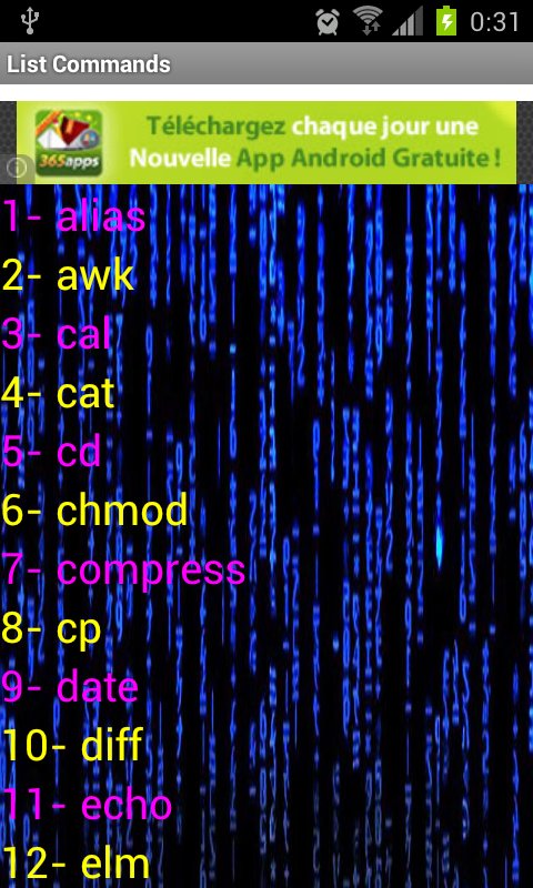 Unix Shell commands截图4