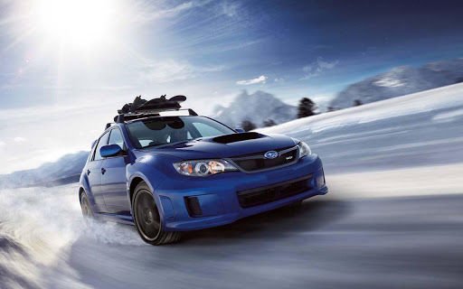 3D Snowy Racing Rally截图2