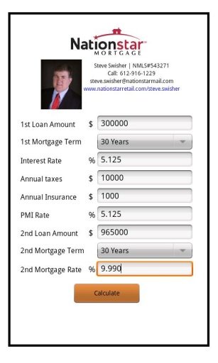 Steve Swisher's Mortgage Calc截图1