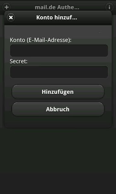 mail.de Authenticator截图6