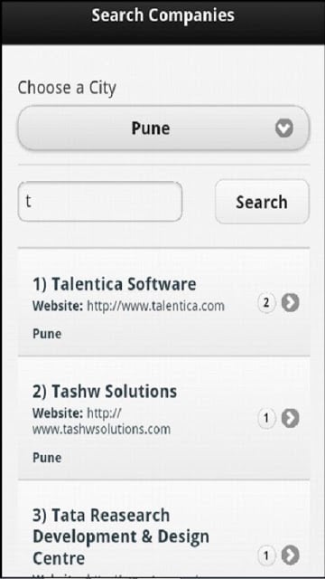 Software Companies (India)截图5