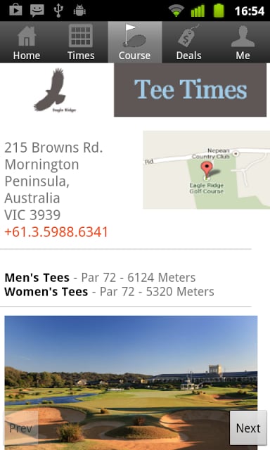 Eagle Ridge AU Golf Tee Times截图2