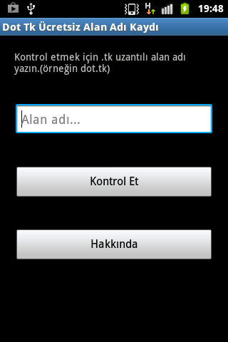 Dot TK &Uuml;cretsiz Alan Adı...截图5