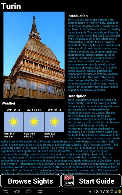 Turin Guide截图11