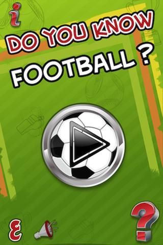 Do you know Football ?截图1