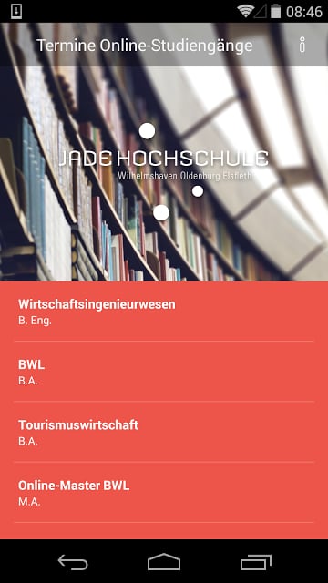 Online-Studium Jade Hochschule截图3