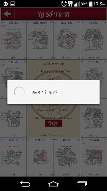 L&aacute; số tử vi (B&igrave;nh Giải)截图3