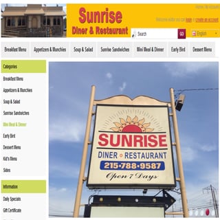 Sunrise Diner Croydon截图2