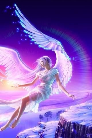 3D angel Live Wallpaper截图4