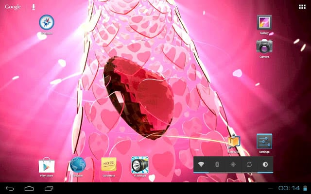 3D Valentine Ruby Heart Free截图6