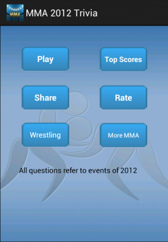 MMA 2012 Trivia - UFC and more截图3