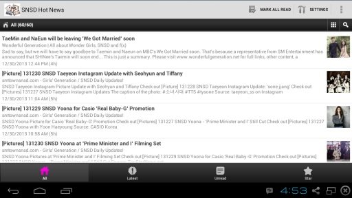 SNSD Hot News Updated截图5