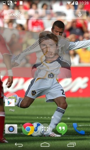 3d David Beckham LiveWallpaper截图3