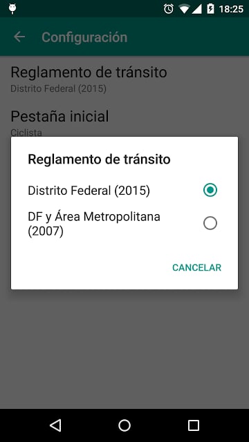 Reglamento de tránsito del DF截图3