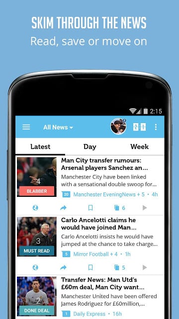 Unofficial Man City News截图6