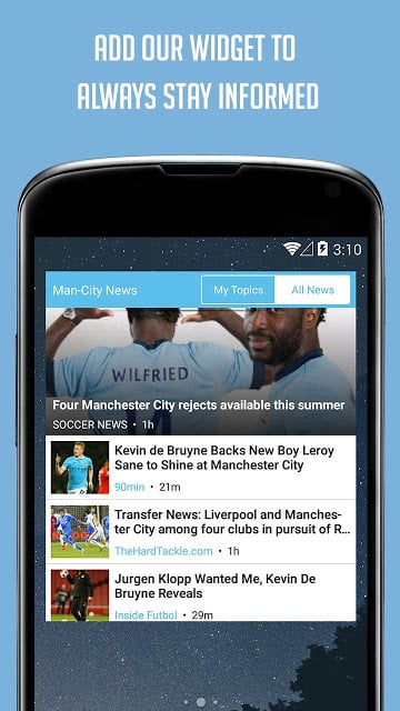 Unofficial Man City News截图2