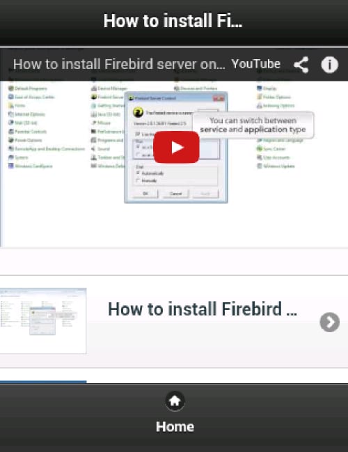 How to install Firebird ...截图1