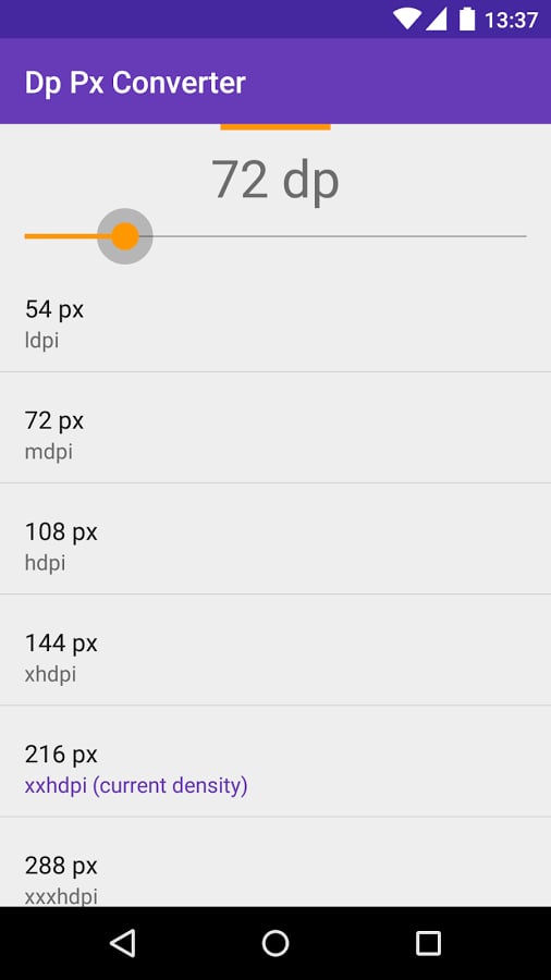 Dp Px Converter截图1