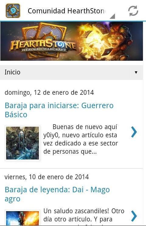 Comunidad Hearthstone截图10