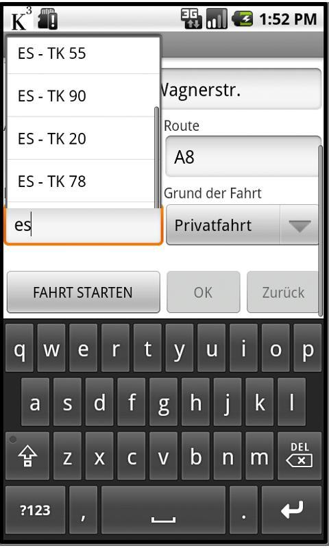 Online Fahrtenbuch "light"截图4