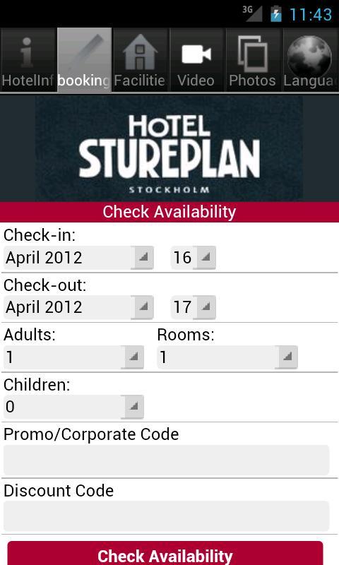 Hotel Stureplan截图2