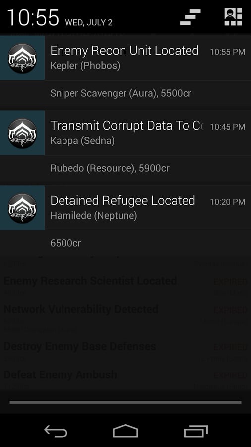 Warframe Alerts截图3