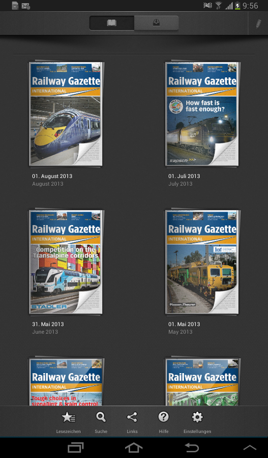 Railway Gazette Tablet Edition截图7