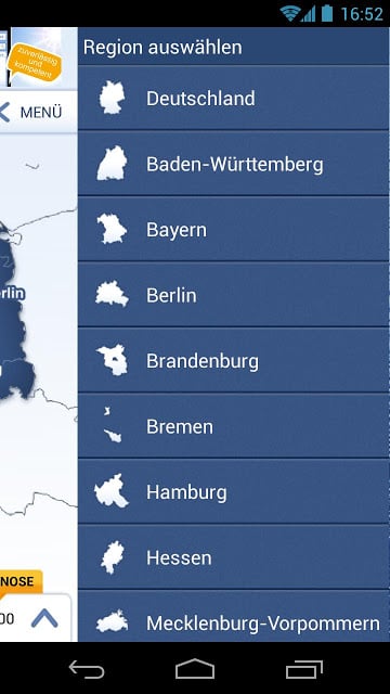 wetter.com Niederschlagsradar截图4