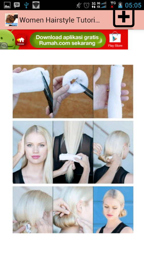 Women Hairstyle Tutorial截图6