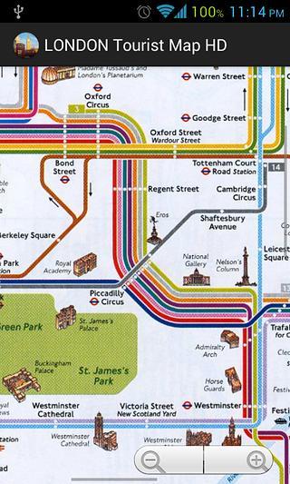 LONDON Tourist Map HD截图1