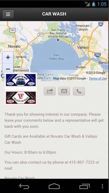 Novato &amp; Vallejo Car Wash截图8