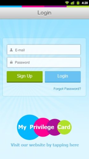 My Privilege Card截图1