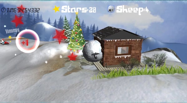 CRAZY Sheep Snowball截图2