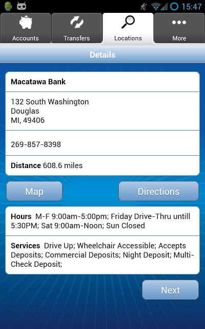 Macatawa Bank Mobile Banking截图3